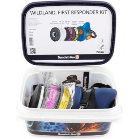 SUNDSTROM SAFETY Sundstrom® Safety Wildland First Responder Kit, M/L, H05-6121M H05-6121M